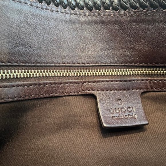 Authentic Vintage Gucci Large Open Hobo - Picture 10 of 16